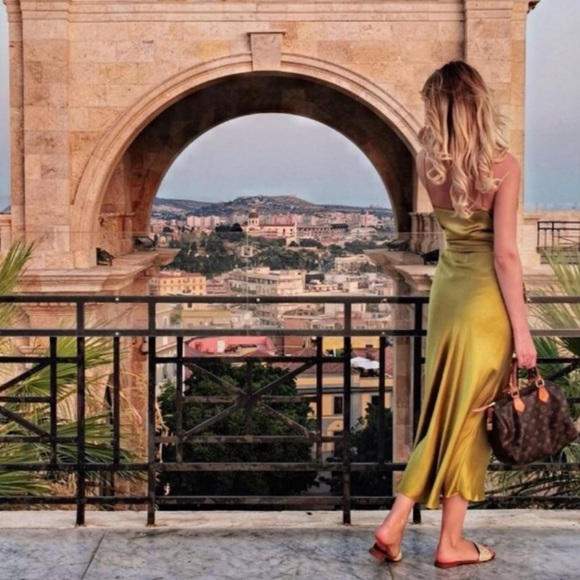 NWT Zara Satin Lingerie Style Dress - Picture 6 of 8